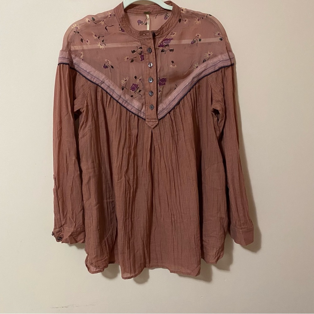 Free People Hearts and Colors top